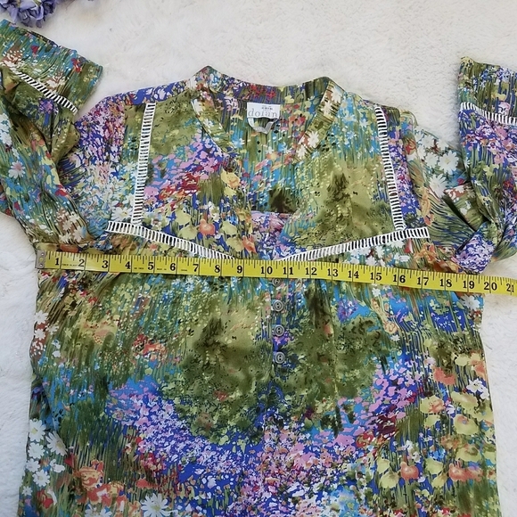 Anthropologie Dolan Silk Blouse - Picture 5 of 7
